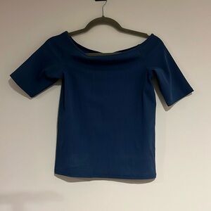 Madewell blue medium top
